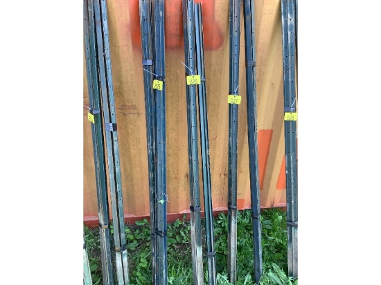 10 - 6' Green Steel Stakes