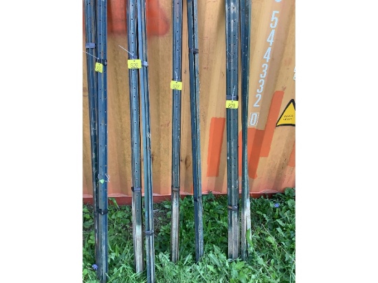 10 - 6' Green Steel Stakes