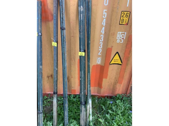 7 - 10' Green Steel Stakes