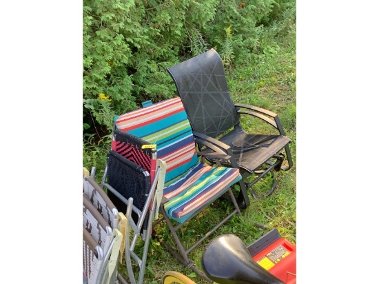 Assorted Patio Chairs