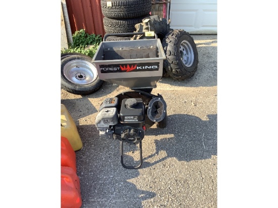Forest King Wood Chipper - Runs Good