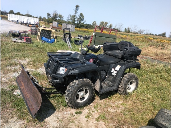 2013 4x4 500 ATV EFI With Snow Blade - Has Ownership