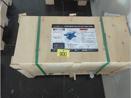 New Land Honor 400lb Cast Iron Anvil
