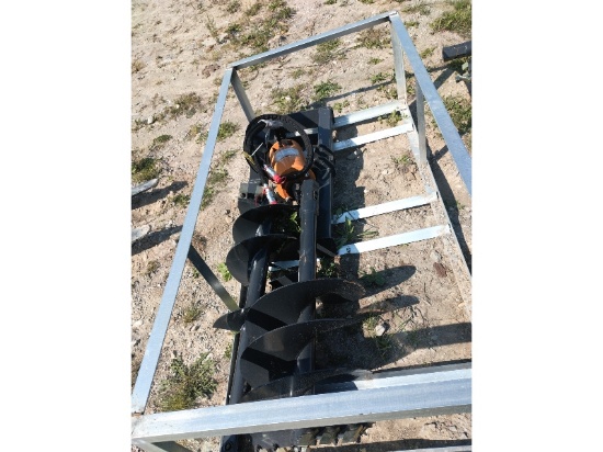 New Wolverine Skid Steer Hydraulic Auger