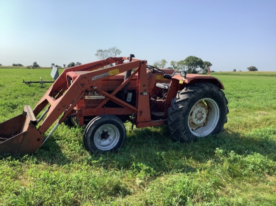 Allis Chalmers 5040 Diesel Tractor With Loader