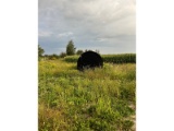 Large Steel Holding Tank, 8' Diameter x 10' Length