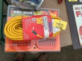 New Extension Cord & Bit Set