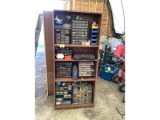 4 Tier Shelf & 6 Catchalls & Contents