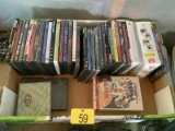 Box of DVDs