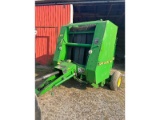 335 John Deere Round Baler:  Twine Tie, Baler Kicker