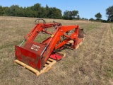 Case Model 60 Front End Loader with Material & Fork Buckets