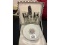 Cake Plate & Silverware Marked 800