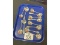 Tray of 12 Sterling Spoons