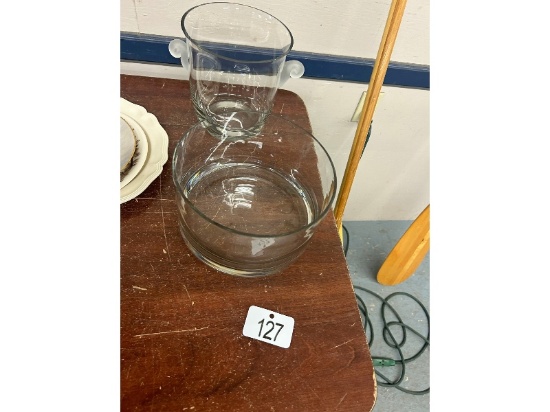 2 Glass Bowls