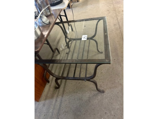 Glass Top Table