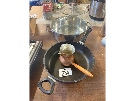 Frying Pan, Pot, Etc.