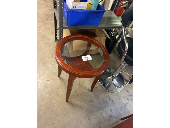 Glasstop Table