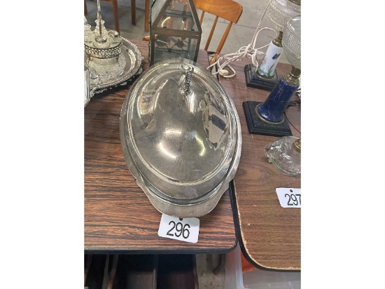 Silver Serving Tray, Etc.