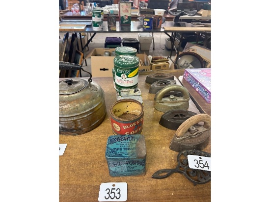 Old Tobacco Tins