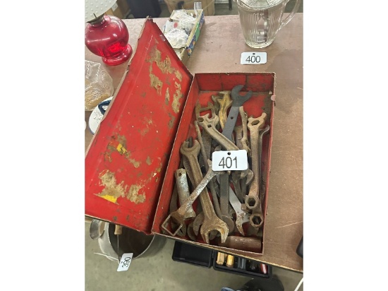 Toolbox & Antique Wrenches