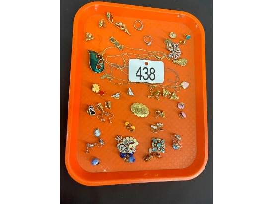 Tray of Jewelry