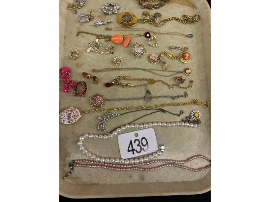 Tray of Jewelry