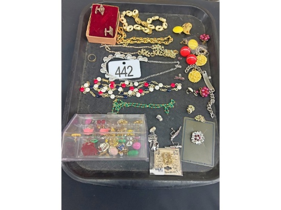 Tray of Jewelry