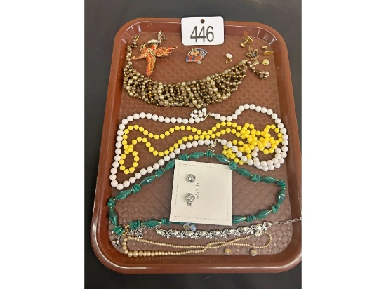 Tray of Jewelry