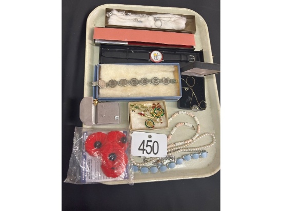 Tray of Jewelry