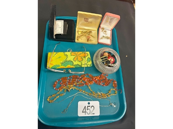 Tray of Jewelry