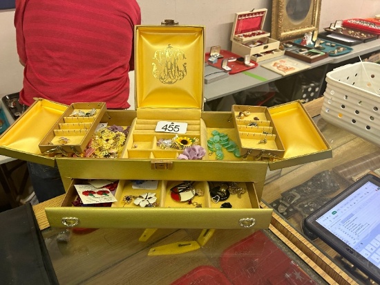 Jewelry Box & Contents