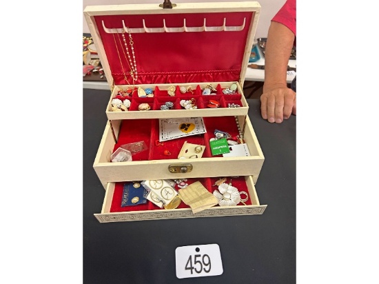 Jewelry Box & Contents