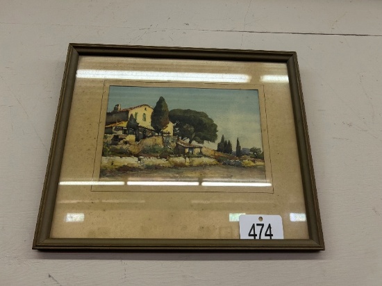 Signed Marc Painting