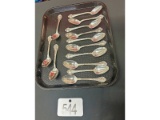 13 Sterling Spoons