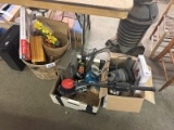 Paper Shredder, Wicker Basket, Etc.