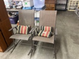 2 Folding Rocking Chairs