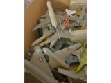 Box of Die Cast Model Planes