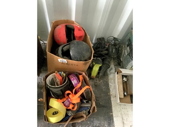 Straps, Helmets & Power Tools