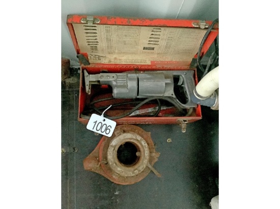Pipe Vise, Sawzall, Etc.