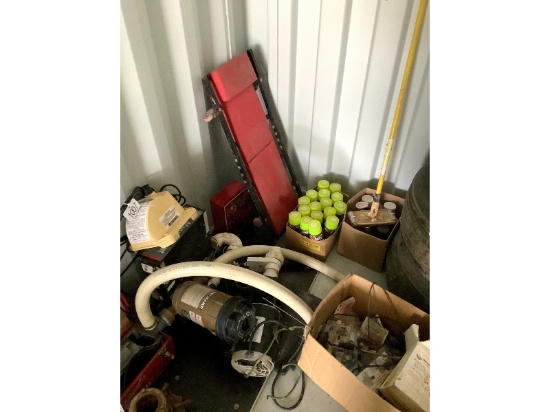 Pool Pump, Floor Creeper, Etc.