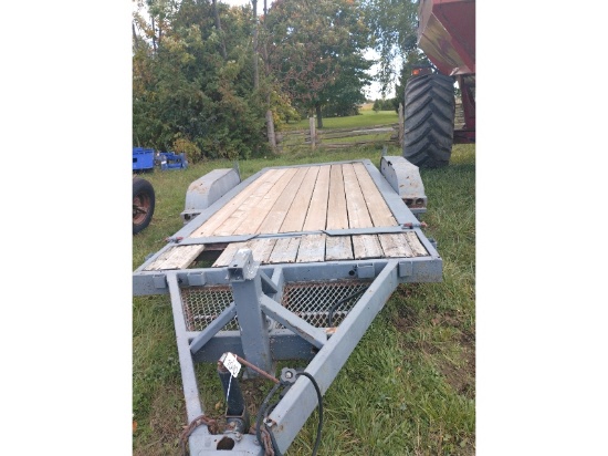 Homemade Tiltbed Tandom Axle Trailer - No Ownership