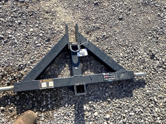 Wolverine 3PTH Trailer Hitch Receiver - Incorrect Diameter, Won't Take 2" Hitch