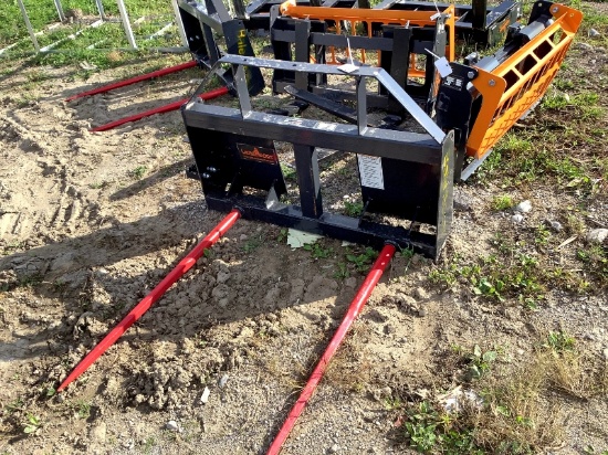 New Land Honor Skid Steer Round Bale Spear