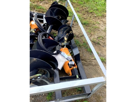 New Wolverine Skid Steer Auger Drive & Bit