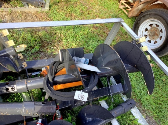 New Wolverine Skid Steer Auger Drive & Bit