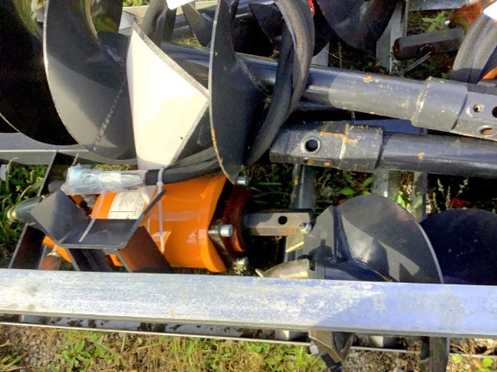 New Wolverine Skid Steer Auger Drive & Bit