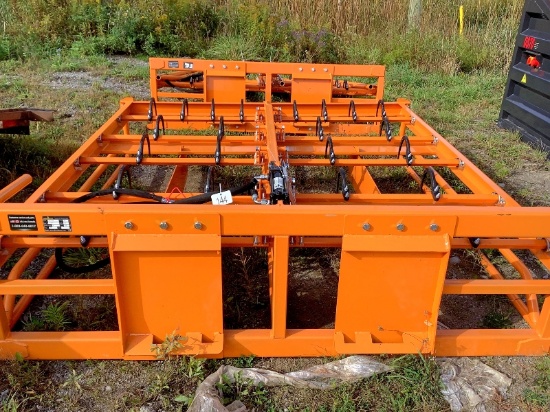 New Land Honor Skid Steer Hay Accumulator Grapple