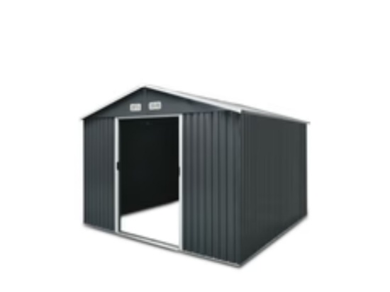 New TMG-MS0810 Metal Shed Apex 8' x 10'