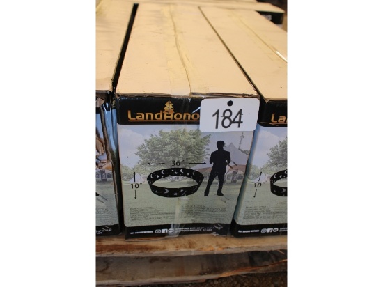 New Land Honor 36" Round Metal Fire Pit Ring