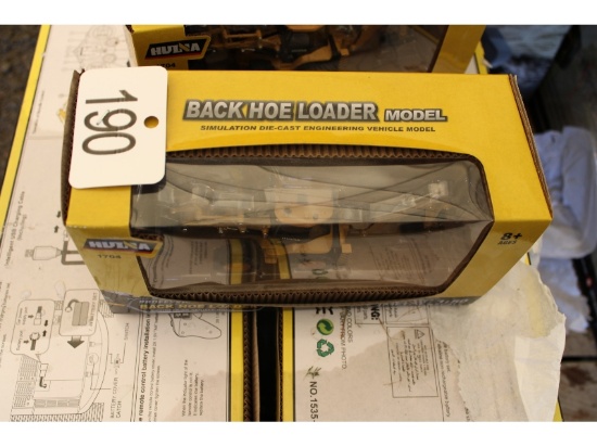 New Die Cast 1:50 Backhoe Loader